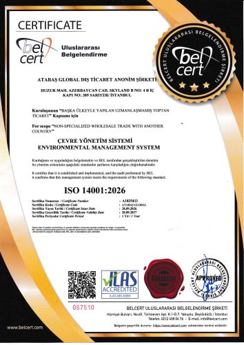 ENVIRONMENTAL MANAGEMENT SYSTEM CERTIFICATE
